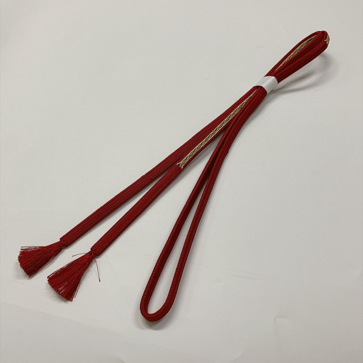 ［9307］帯締め 帯揚げ セット 草花丸文様 金糸 正絹 着物 帯絞め