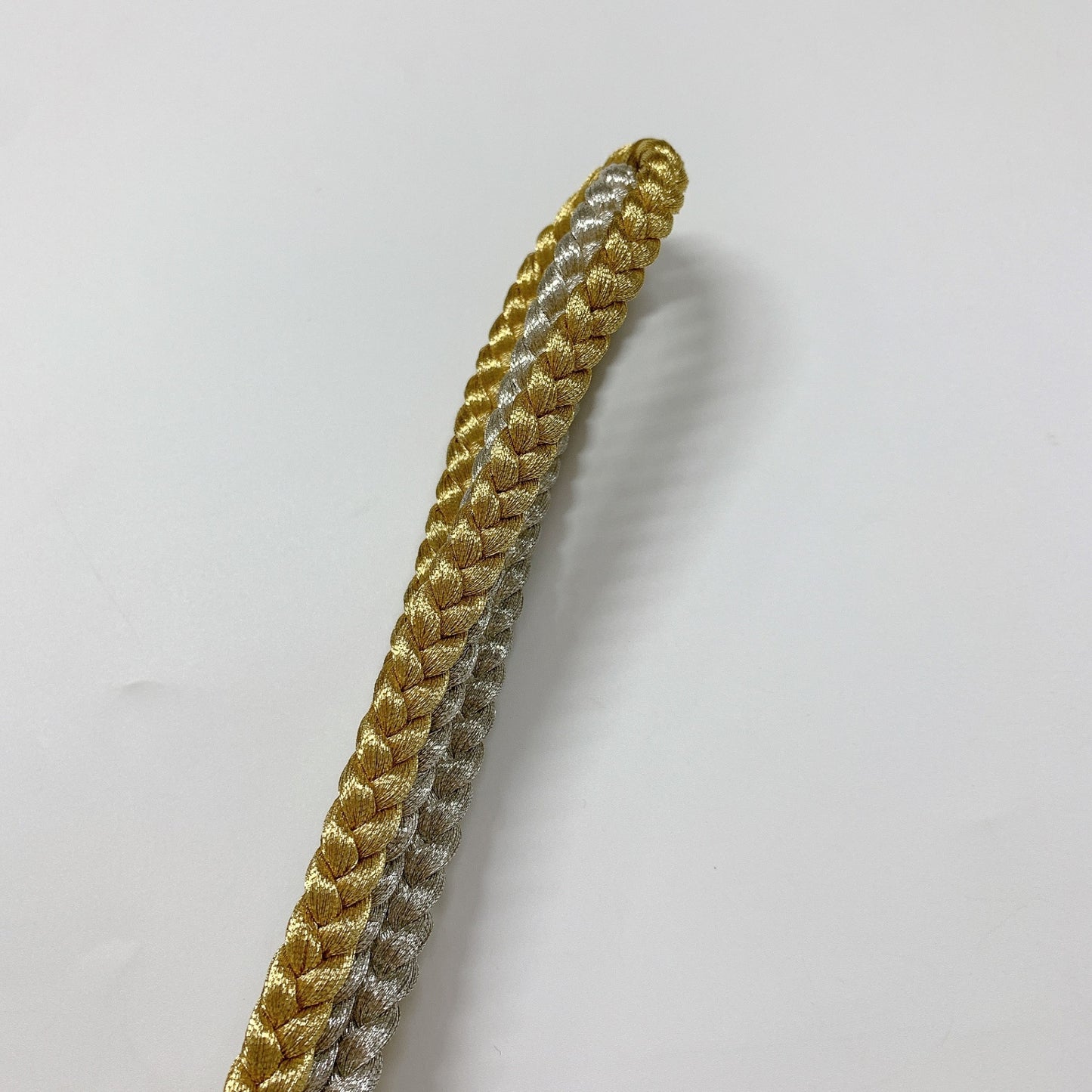 ［8400］帯締め 帯揚げ セット 乱菊文様 金銀糸 正絹 着物 帯絞める 白