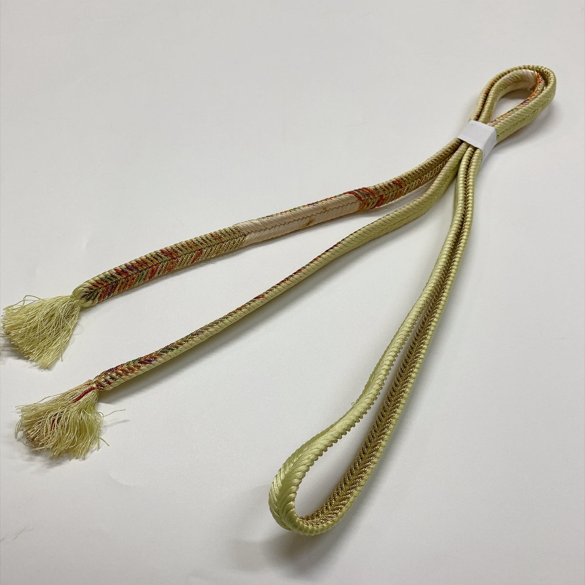 ［9803］帯締め 帯揚げ セット 立湧文様 洒落紐 正絹 着物 帯絞め