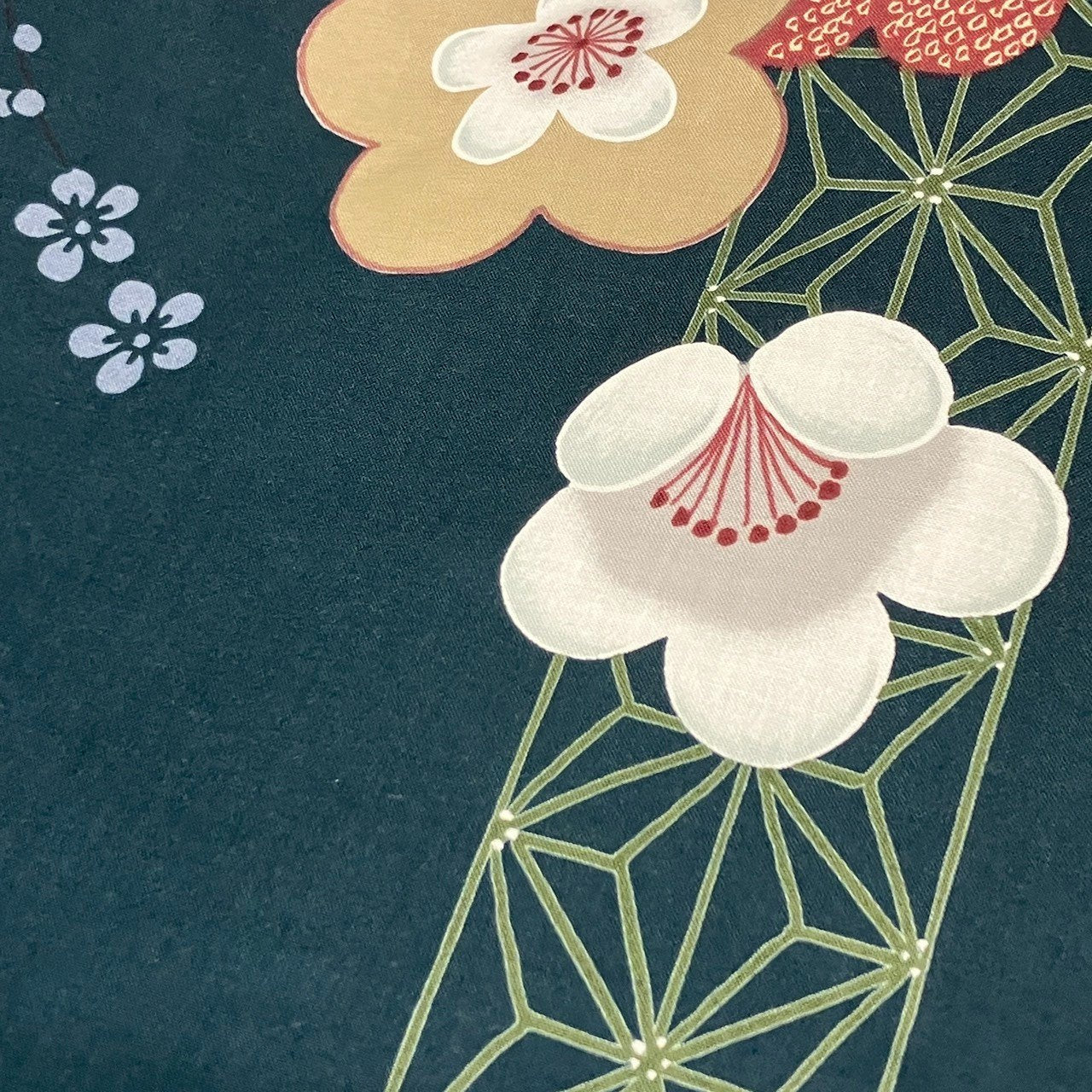 8764# Japanese Yukata Womens Vintage Fabric Cotton Robe Kimono Traditional