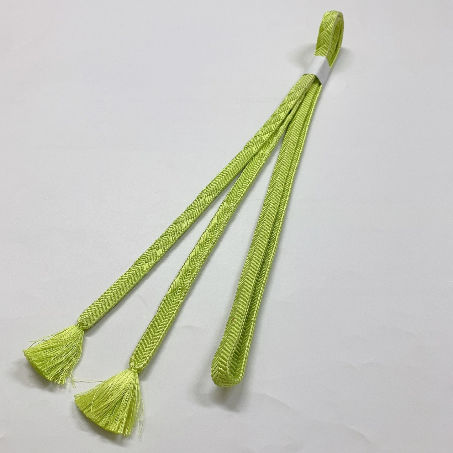 ［8670］帯締め 帯揚げ セット 丹後ちりめん 銀糸 正絹 着物 帯絞め
