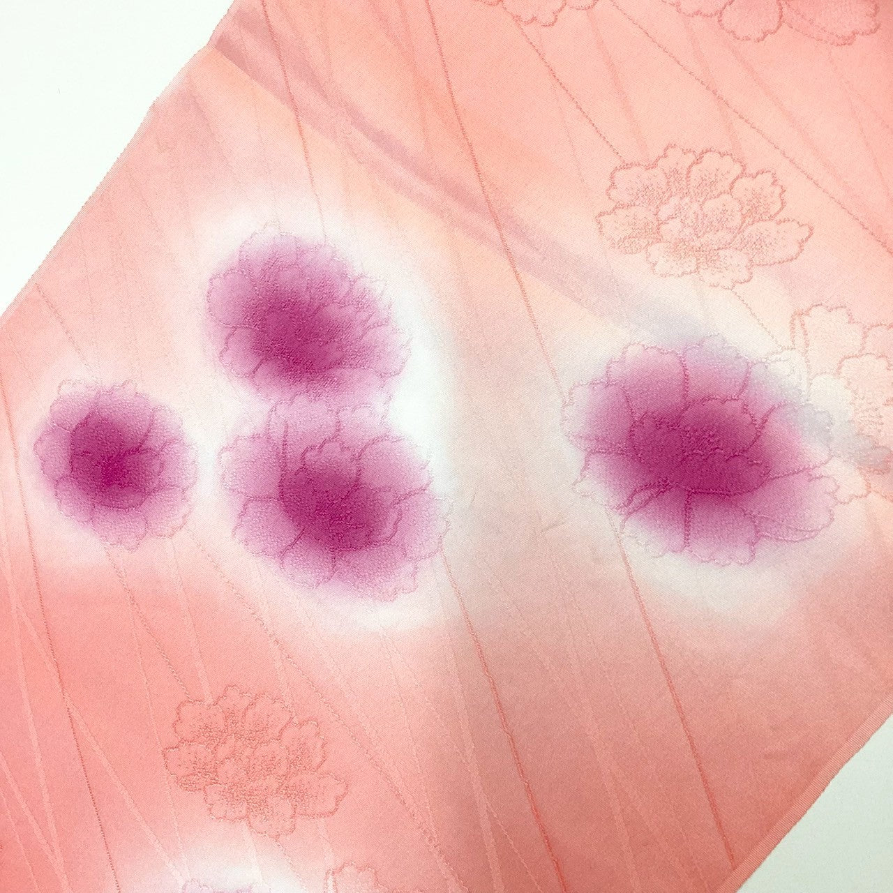 8226# Japanese Kimono Accessory Vintage Obiage and Obijime 2-piece Set Silk