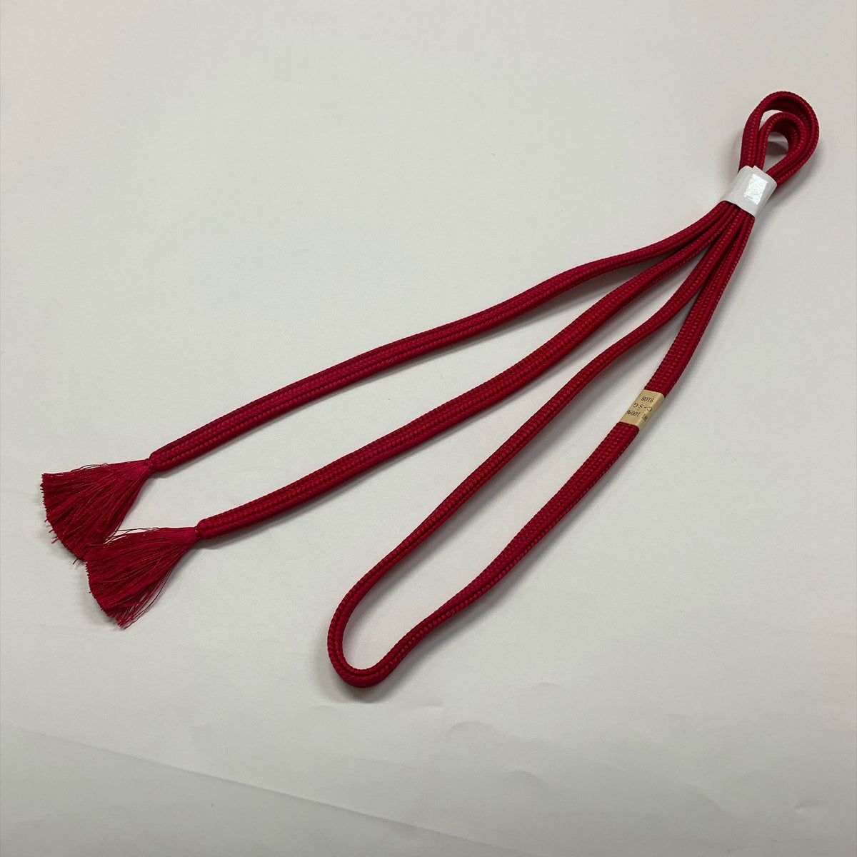 ［9845］帯締め 帯揚げ セット 抽象文様 縮緬 正絹 着物 帯絞め