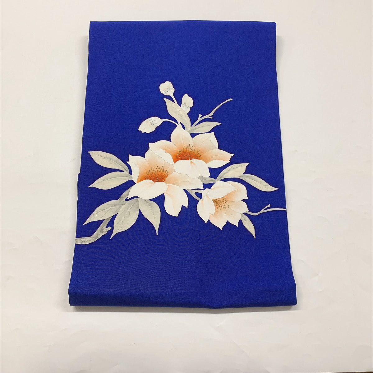 ［9387］名古屋帯 草花文様 金彩 お太鼓柄 九寸 正絹 着物