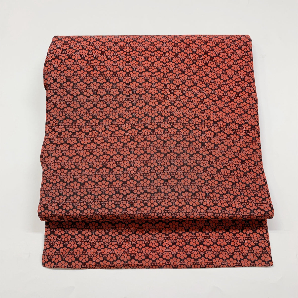 9366# Japanese Vintage Nagoya Obi Belt Kimono Fabric Silk All-over pattern　