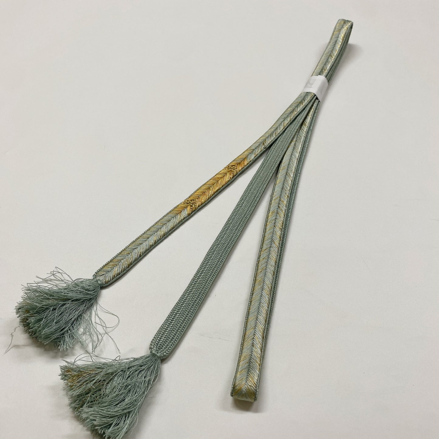 ［8329］帯締め 帯揚げ セット 花丸吉祥文様 ぼかし 正絹 着物 帯絞め