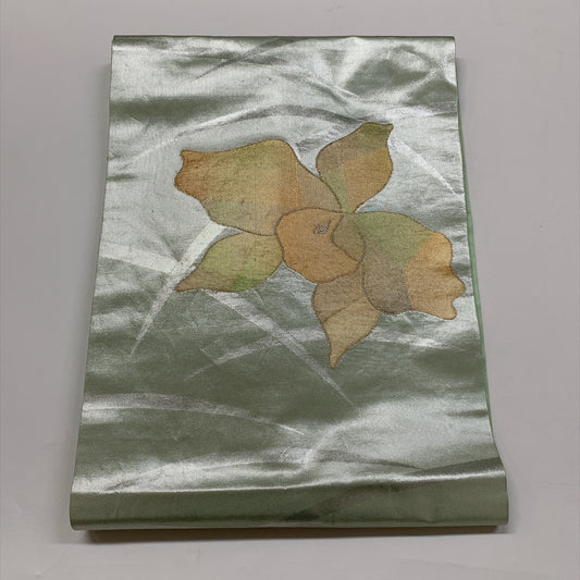 9351# Japanese Vintage Nagoya Obi Belt Kimono Fabric Silk Traditional