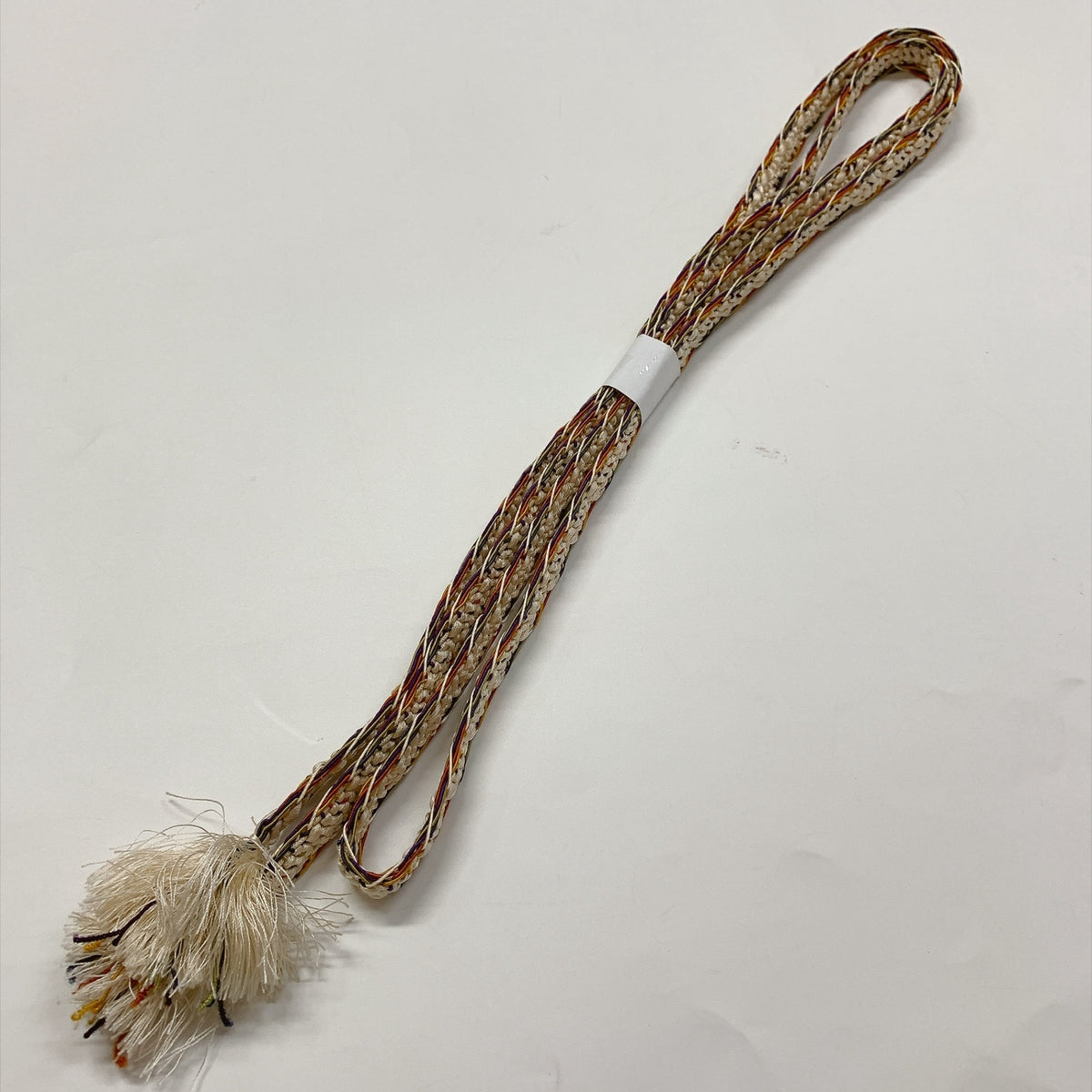 ［9854］帯締め 帯揚げ セット 草花霞文様 刺繍 正絹 着物 帯絞め
