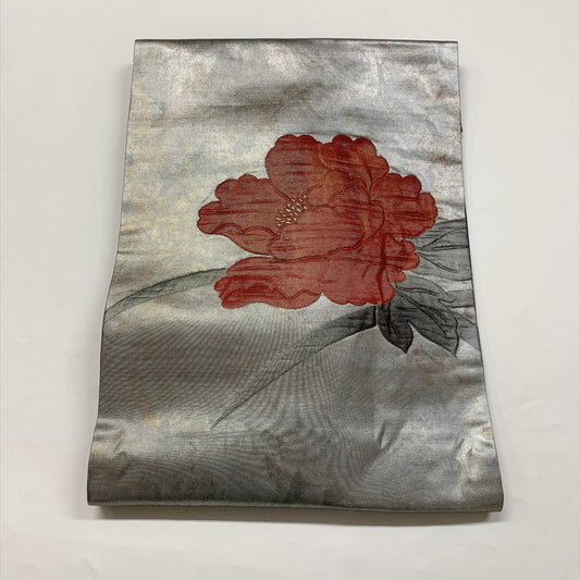 9408# Japanese Vintage Nagoya Obi Belt Kimono Fabric Silk Traditional
