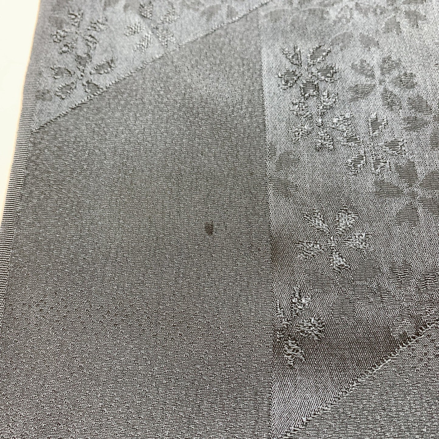 ［9057］帯締め 帯揚げ セット 草花文様 正絹 着物 帯締め