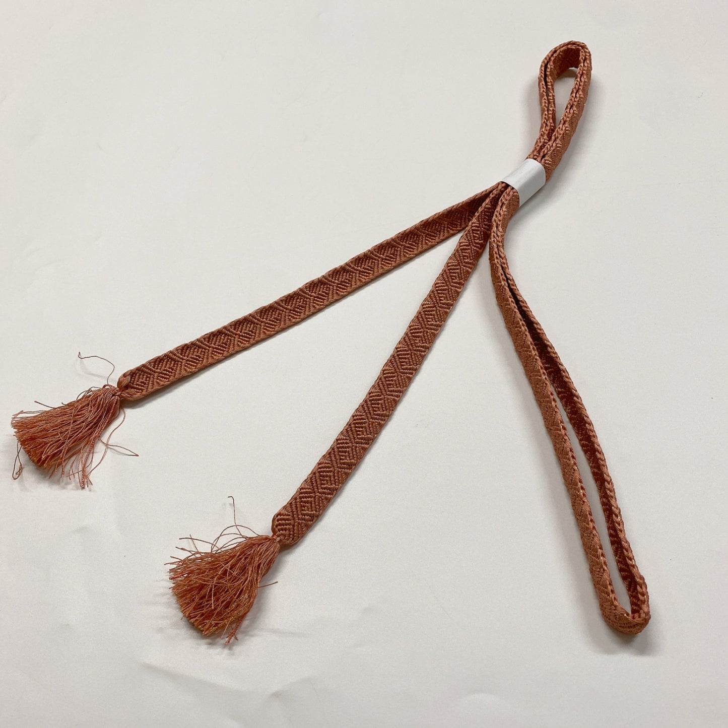 ［8345］帯締め 帯揚げ セット 枝花文様 金糸 正絹 着物 帯絞め