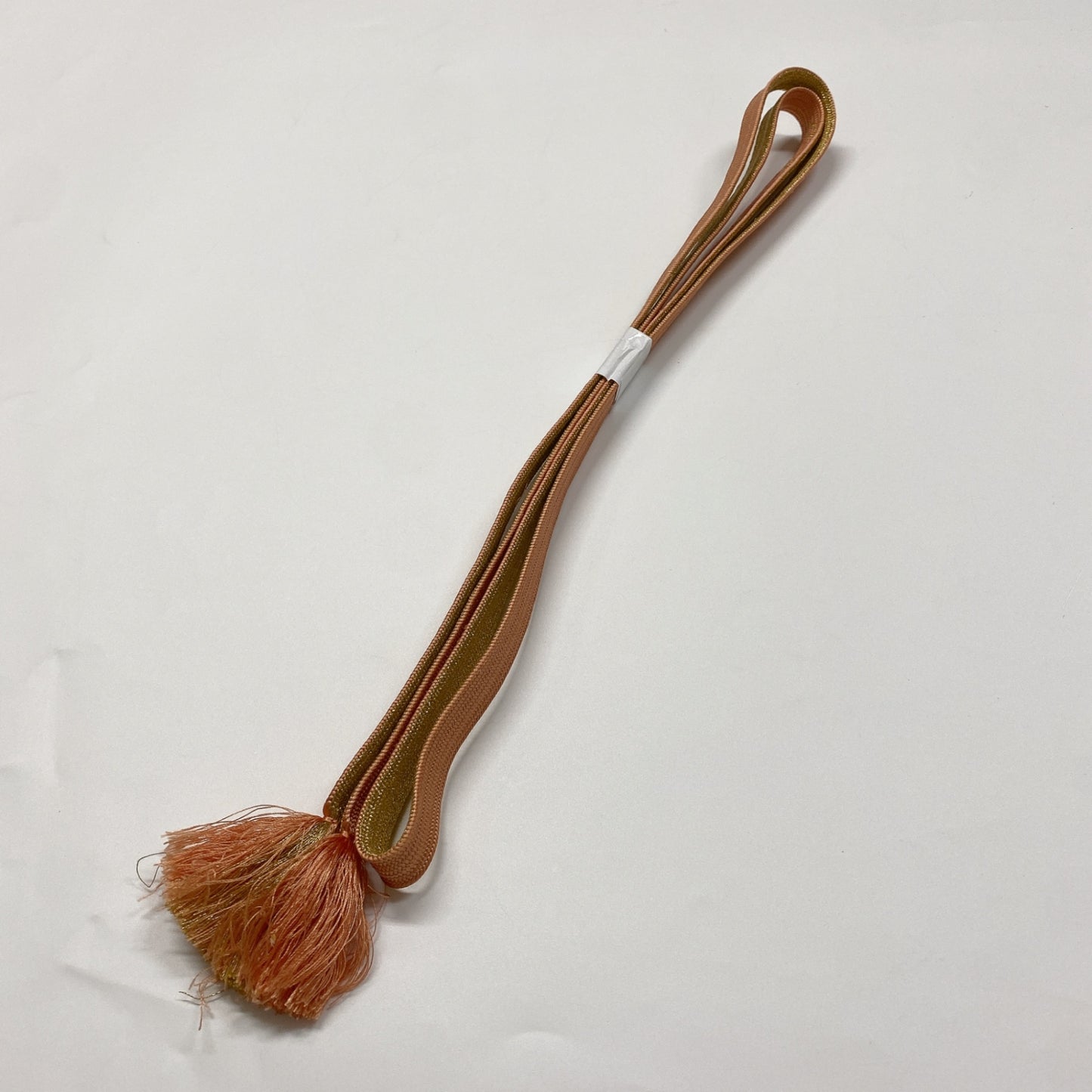 ［8348］帯締め 帯揚げ セット 雪輪草花文様 金彩 ぼかし 正絹 着物 帯絞め