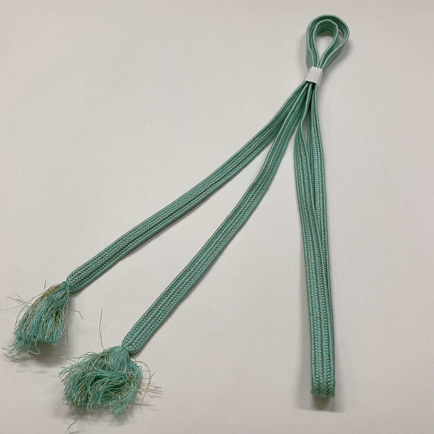［9039］帯締め 帯揚げ セット 霞花文様 正絹 着物 帯絞め