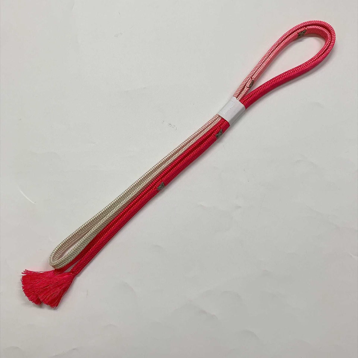 ［9895］帯締め 帯揚げ セット 草花文様 絞り 正絹 着物 帯絞め