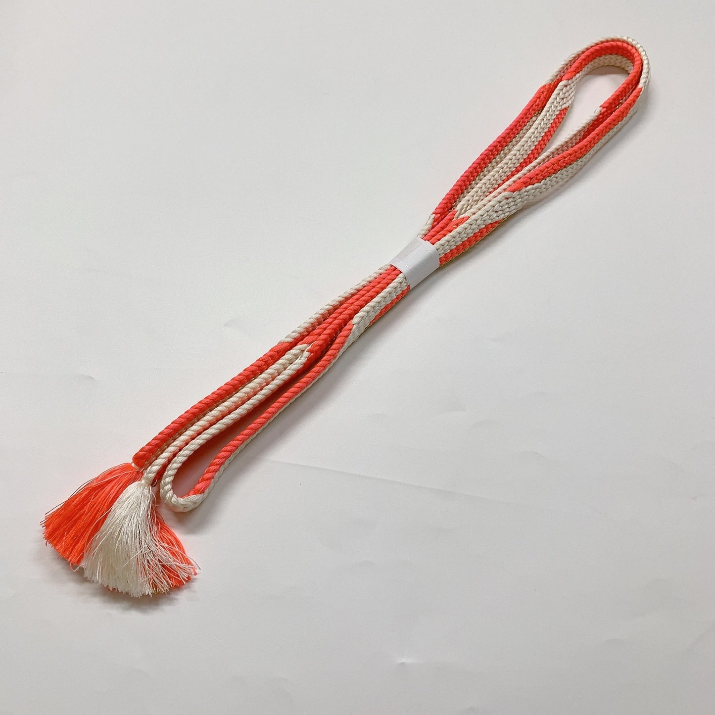 ［8412］帯締め 帯揚げ セット 縮緬 金糸 正絹 着物 帯絞め