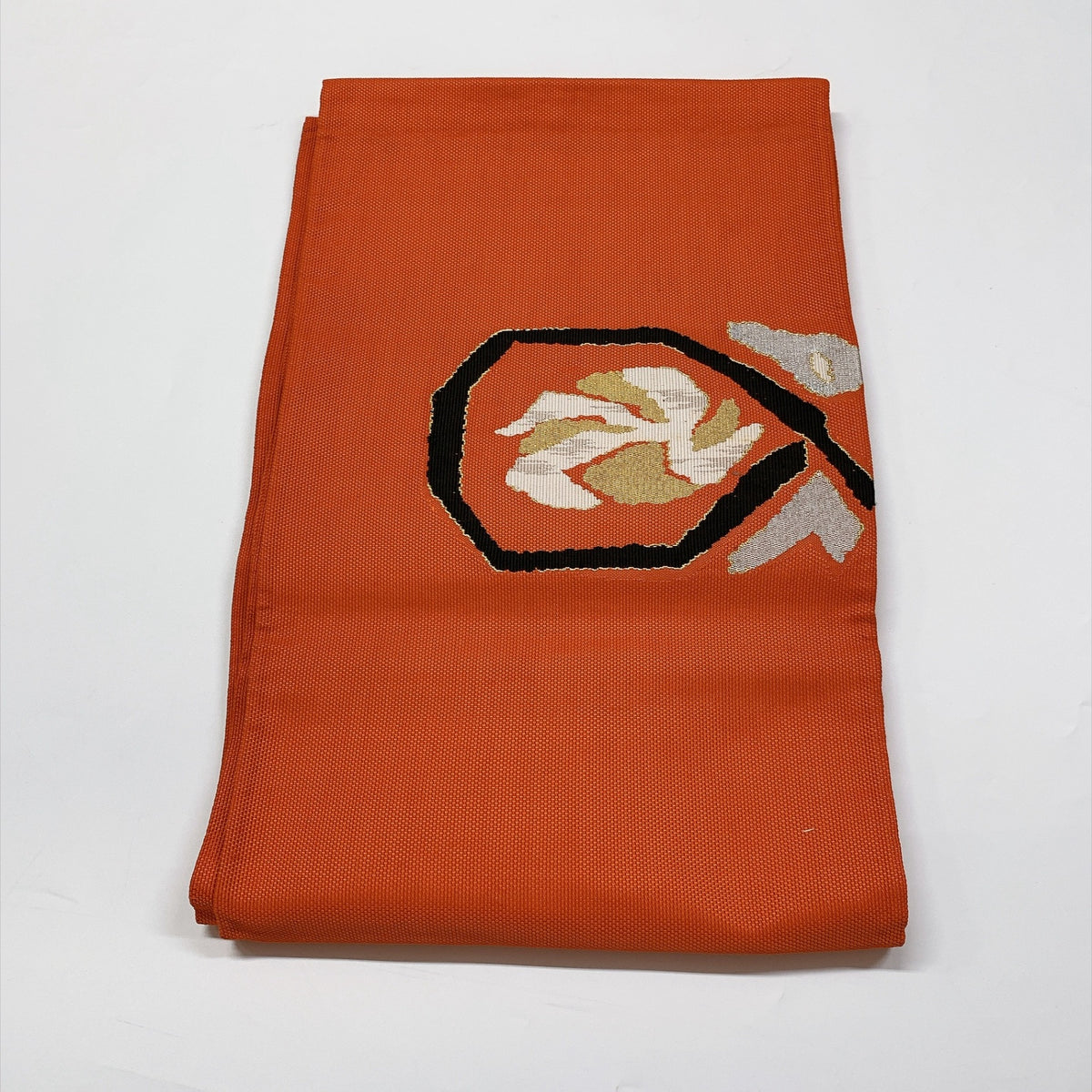 ［9338］名古屋帯 草木文様 八寸 正絹 着物