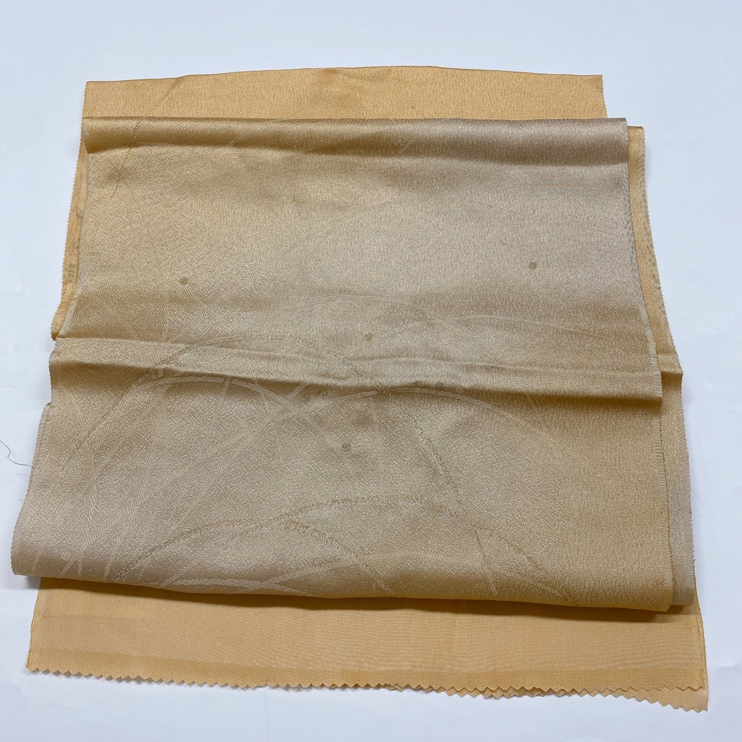 ［8606］帯締め 帯揚げ セット 草葉文様 ぼかし 正絹 着物 帯絞め
