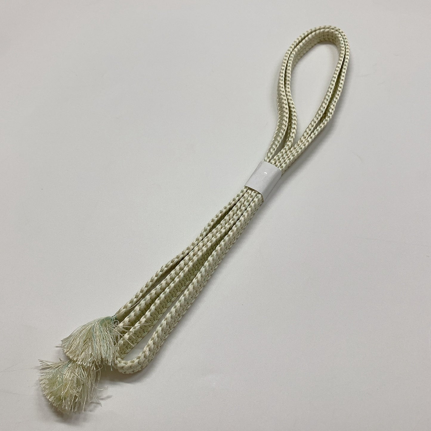 ［9046］帯締め 帯揚げ セット 麻の葉文様 正絹 着物 帯絞め