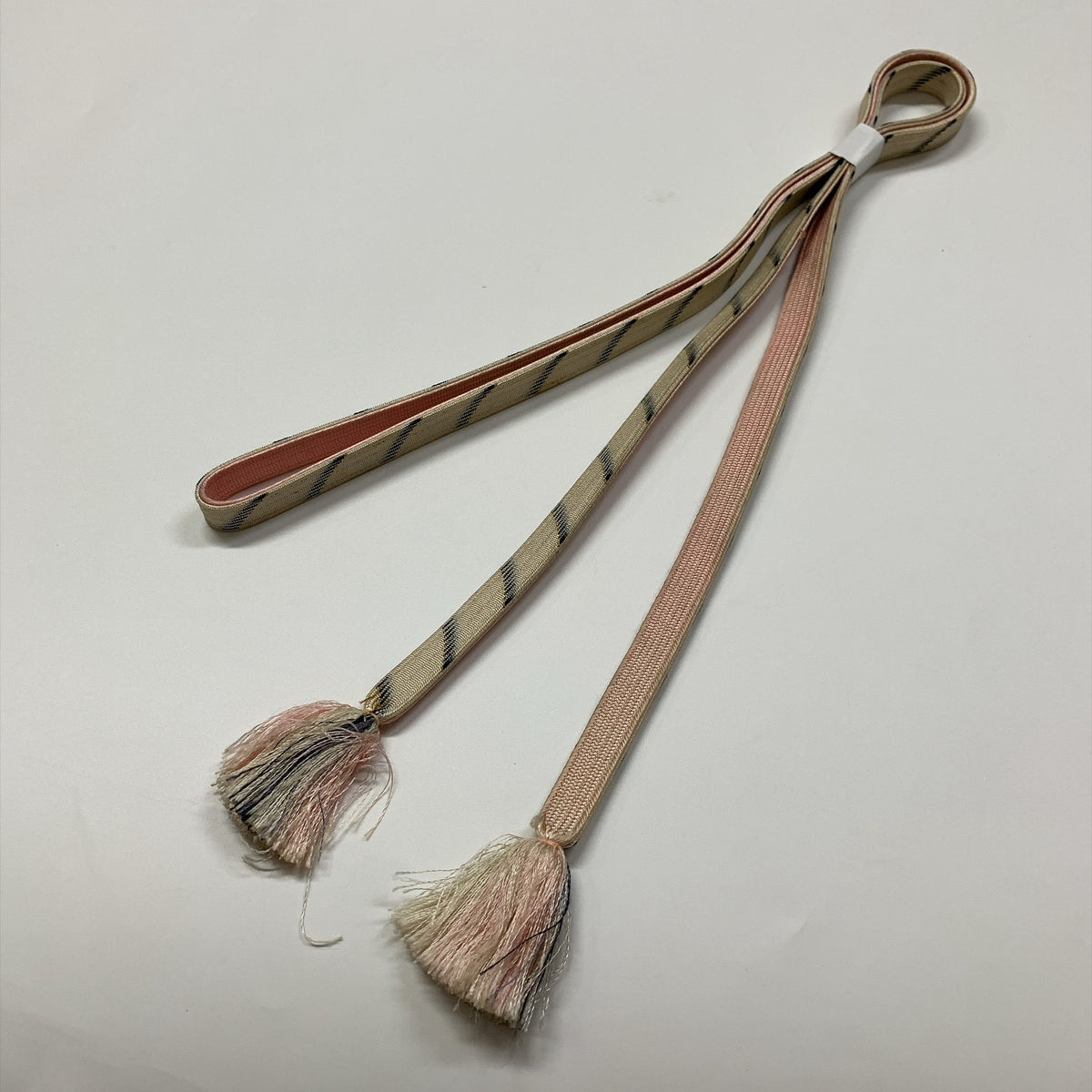 ［9283］帯締め 帯揚げ セット 花散らし ぼかし 正絹 着物 帯絞め