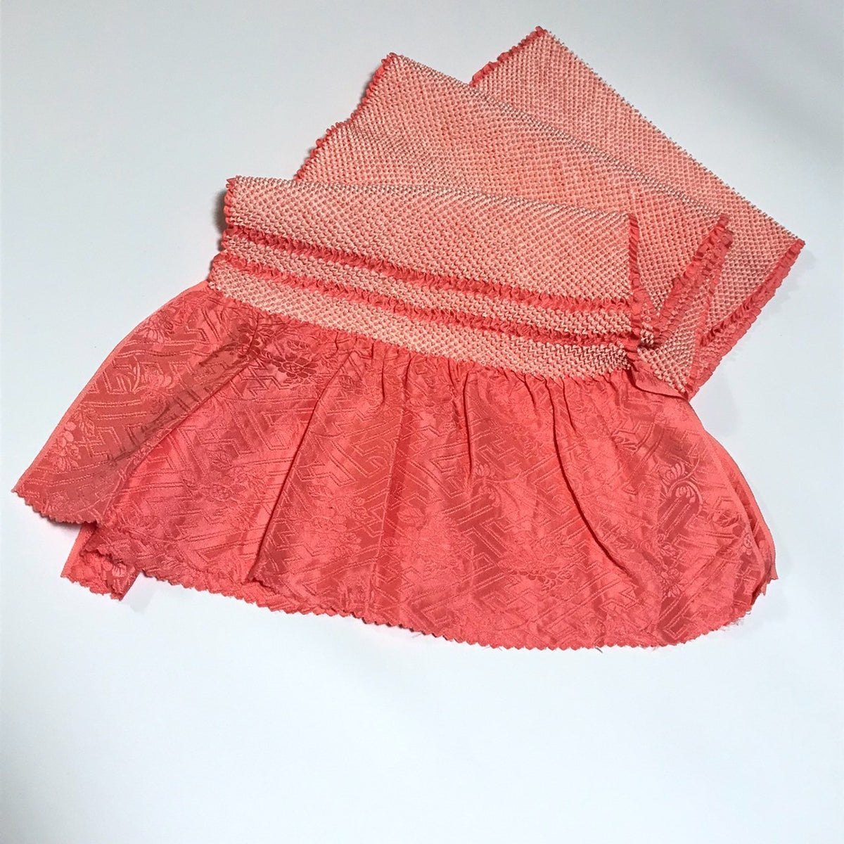 ［9977］帯締め 帯揚げ セット 美品 総絞り 正絹 着物 帯絞め 振袖 成人式