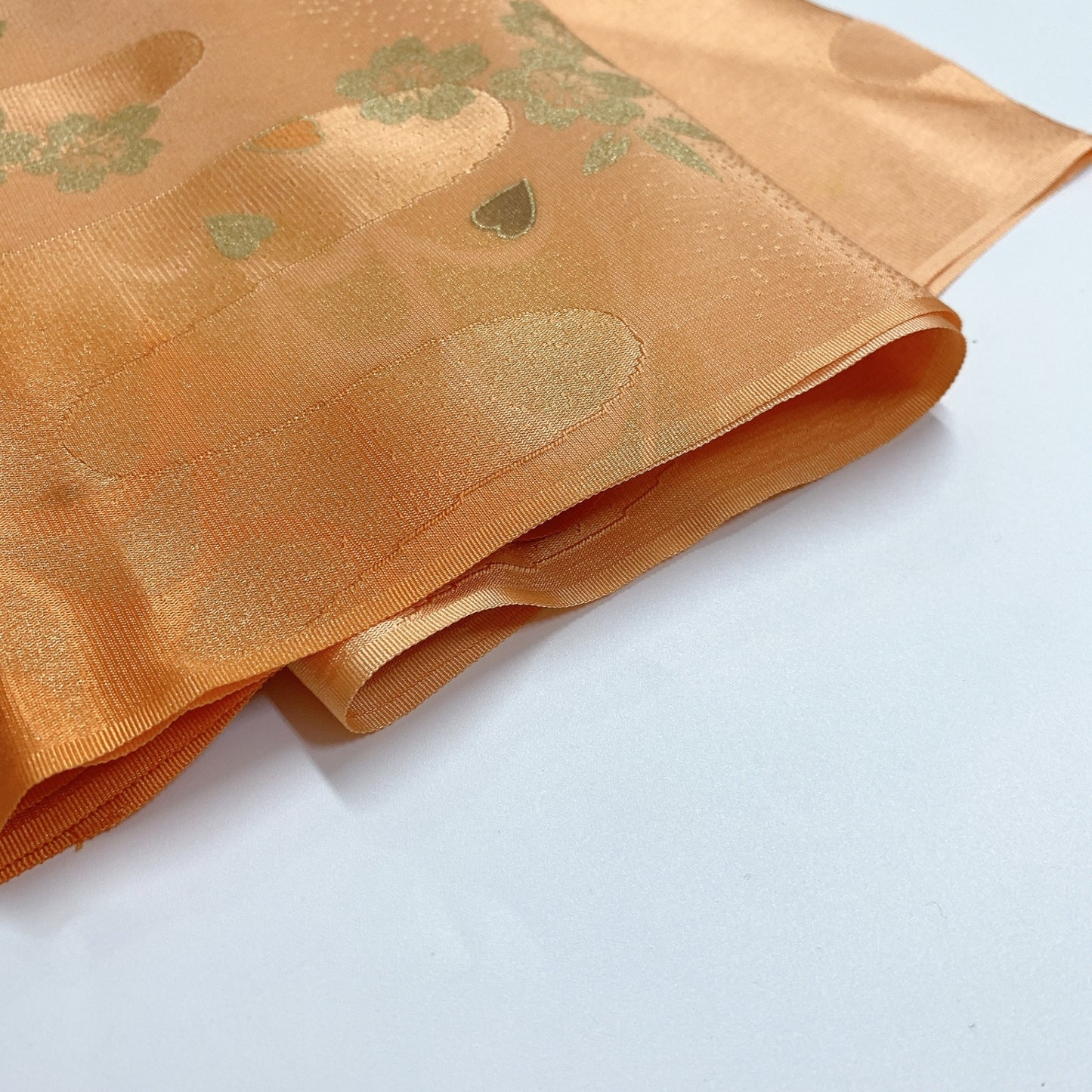 8061# Japanese Kimono Accessory Vintage Obiage and Obijime 2-piece Set Silk