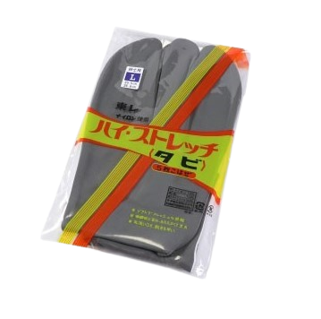 Tabi Socks Japanese Kimono Men's 9.6 to 10.6 in Nylon Ninja-Geta Sandals
