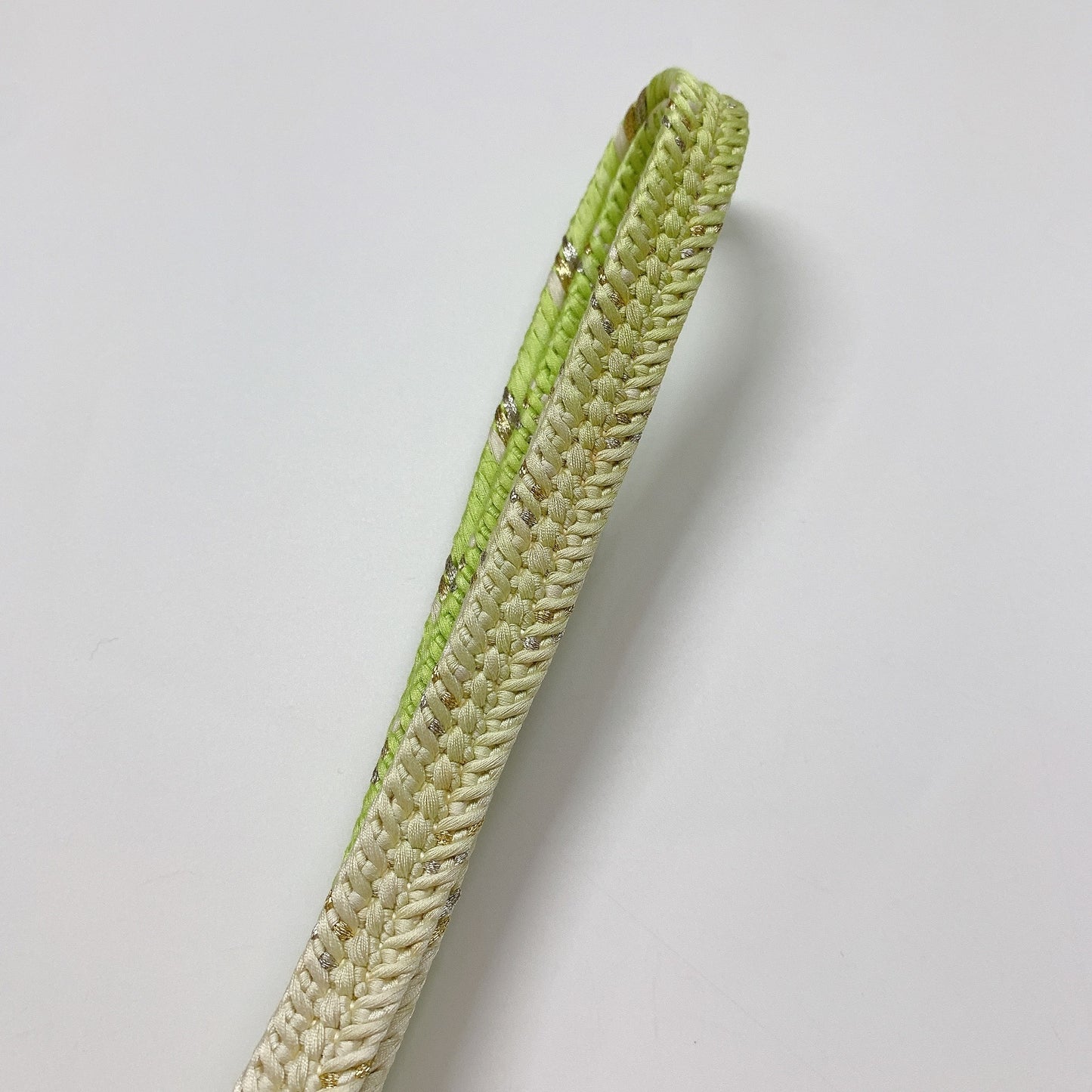 ［8374］帯締め 帯揚げ セット 横段 ぼかし 金銀糸 正絹 着物 帯絞め