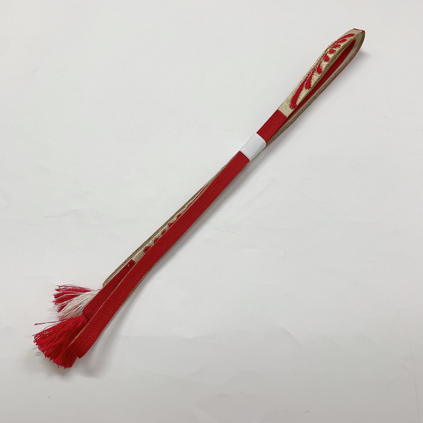 ［8305］帯締め 帯揚げ セット 縞帳吉祥文様 正絹 着物 帯絞め