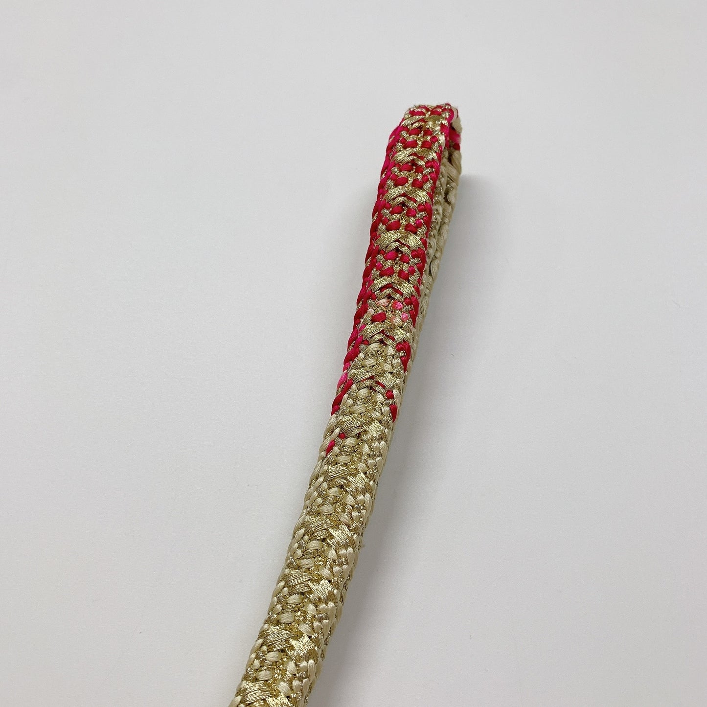 ［8375］帯締め 帯揚げ セット 草花文様 ぼかし 金糸 正絹 着物 帯絞め