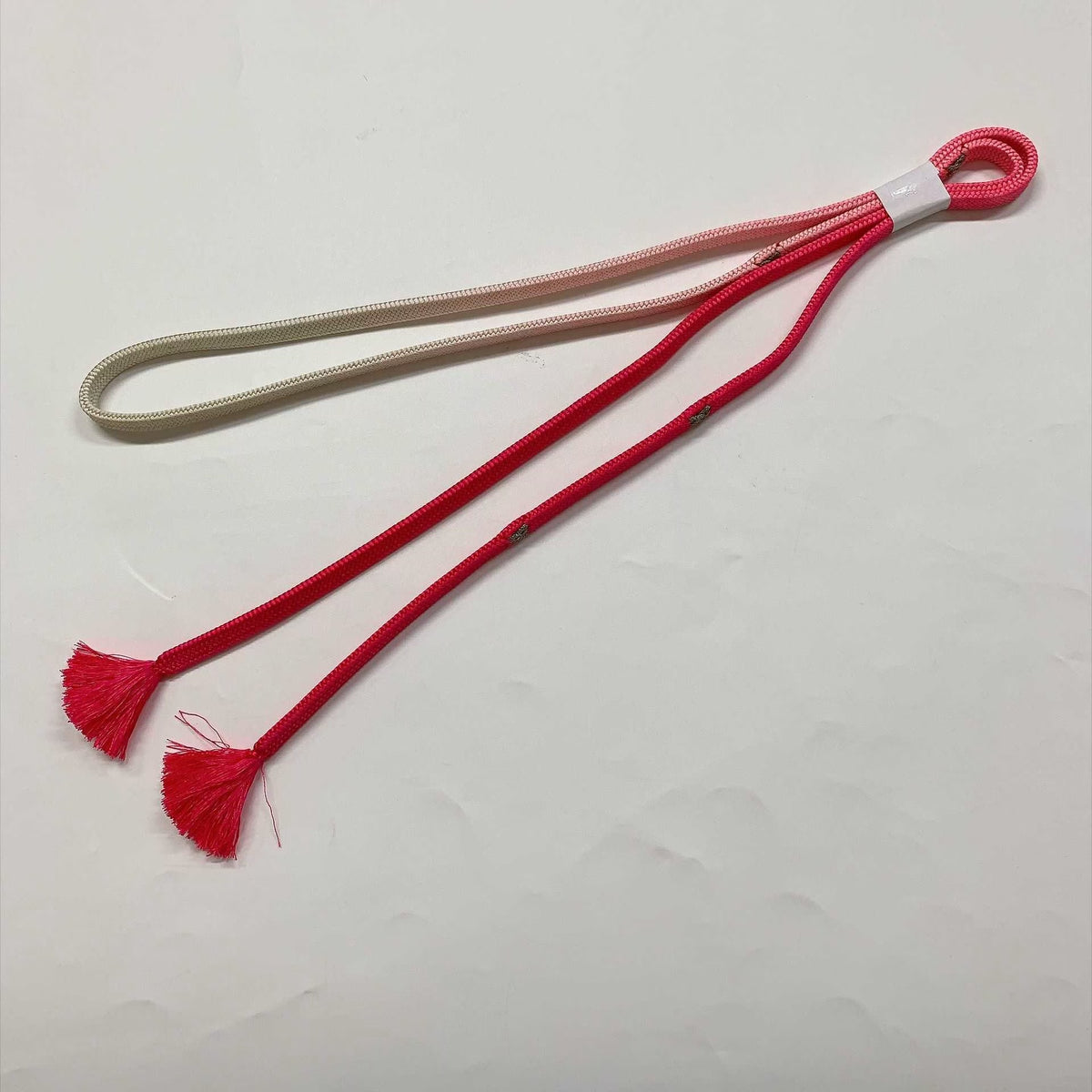 ［9895］帯締め 帯揚げ セット 草花文様 絞り 正絹 着物 帯絞め