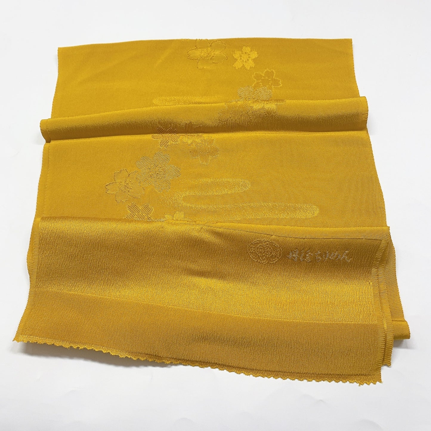 8708# Japanese Kimono Accessory Vintage Obiage and Obijime 2-piece Set Silk