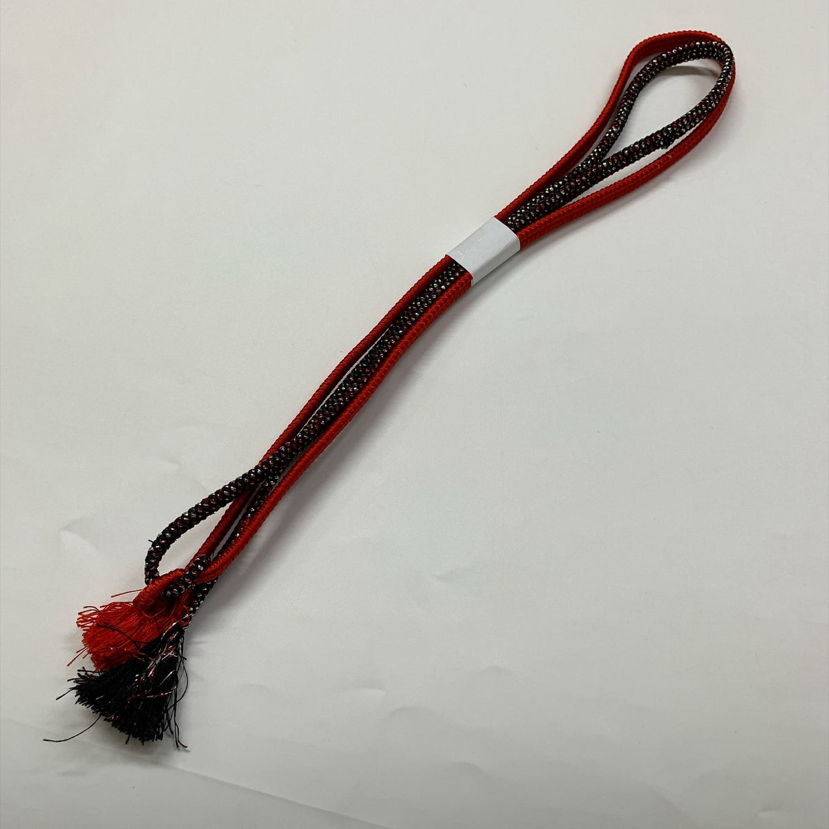 ［9836］帯締め 帯揚げ セット 銀糸 縮緬 正絹 着物 帯絞め