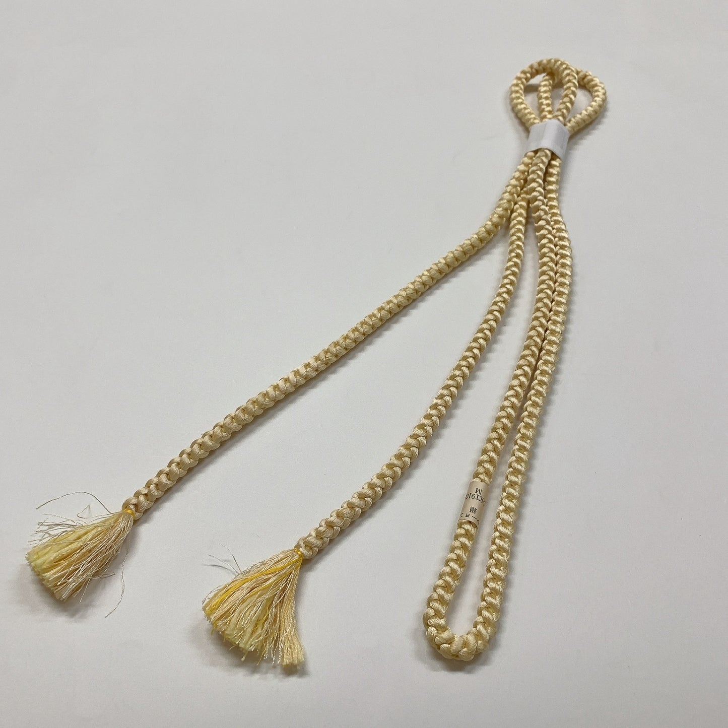 ［9042］帯締め 帯揚げ セット 矢羽根文様 縮緬 正絹 着物 帯絞め