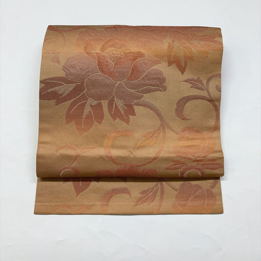 9405# Japanese Vintage Nagoya Obi Belt Kimono Fabric Silk Traditional