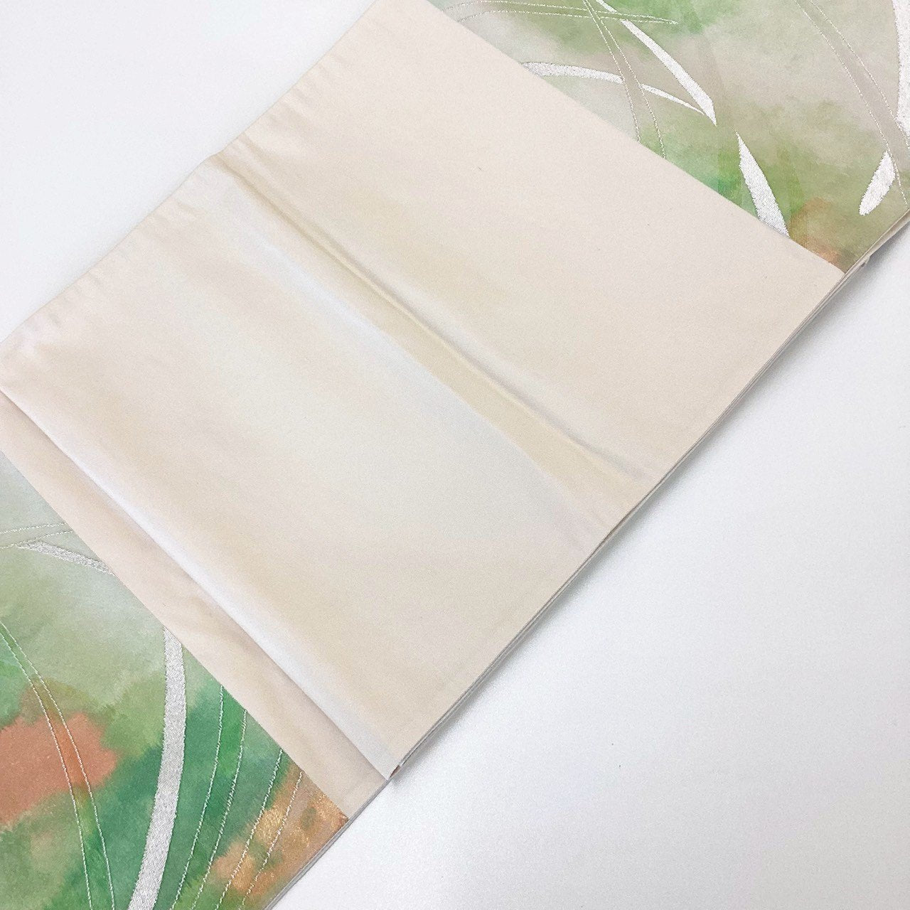 ［8863］袋帯 草木文様 ぼかし 六通 正絹 着物 フォーマル