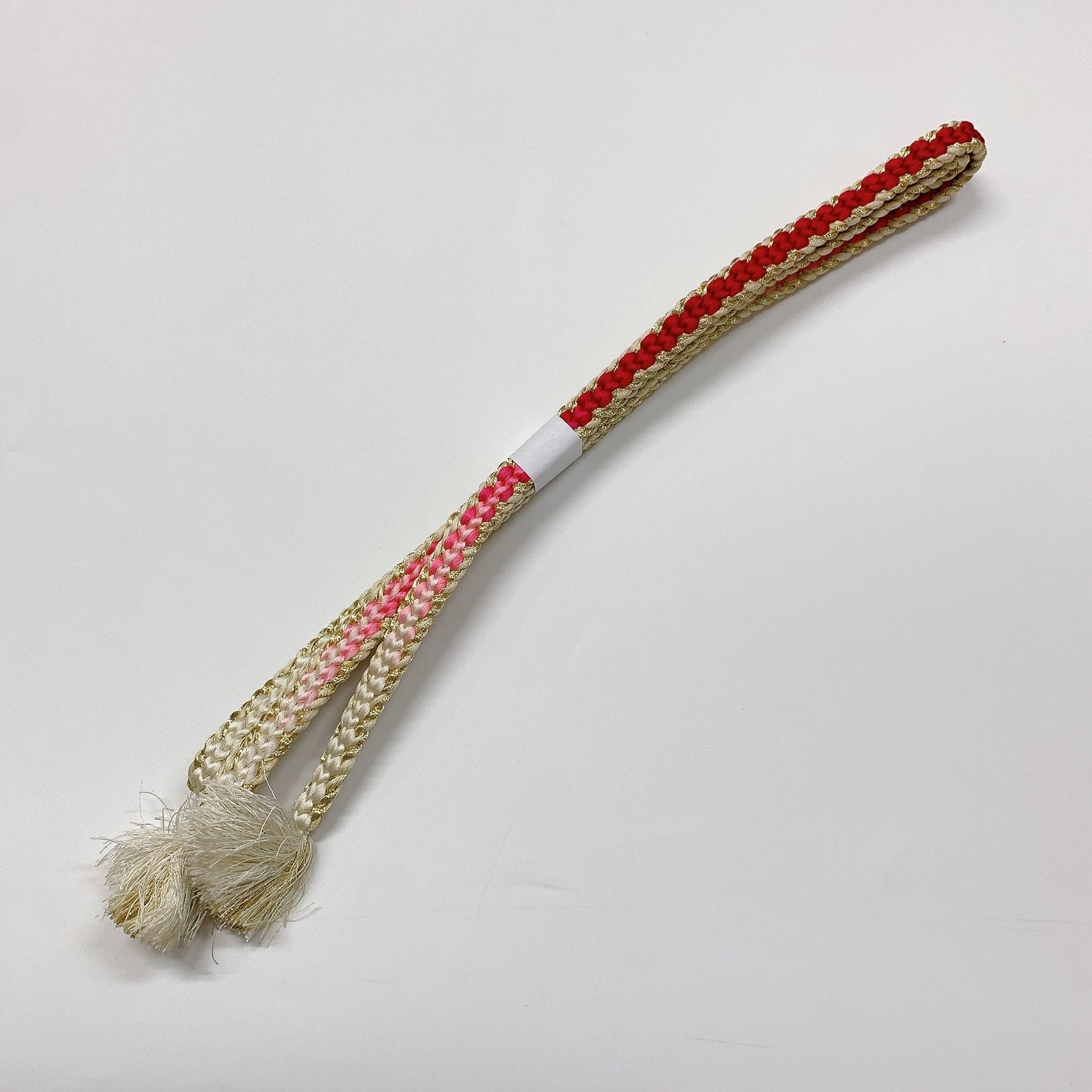 ［8313 ］帯締め 帯揚げ セット 縮緬 金糸 正絹 着物 帯絞め