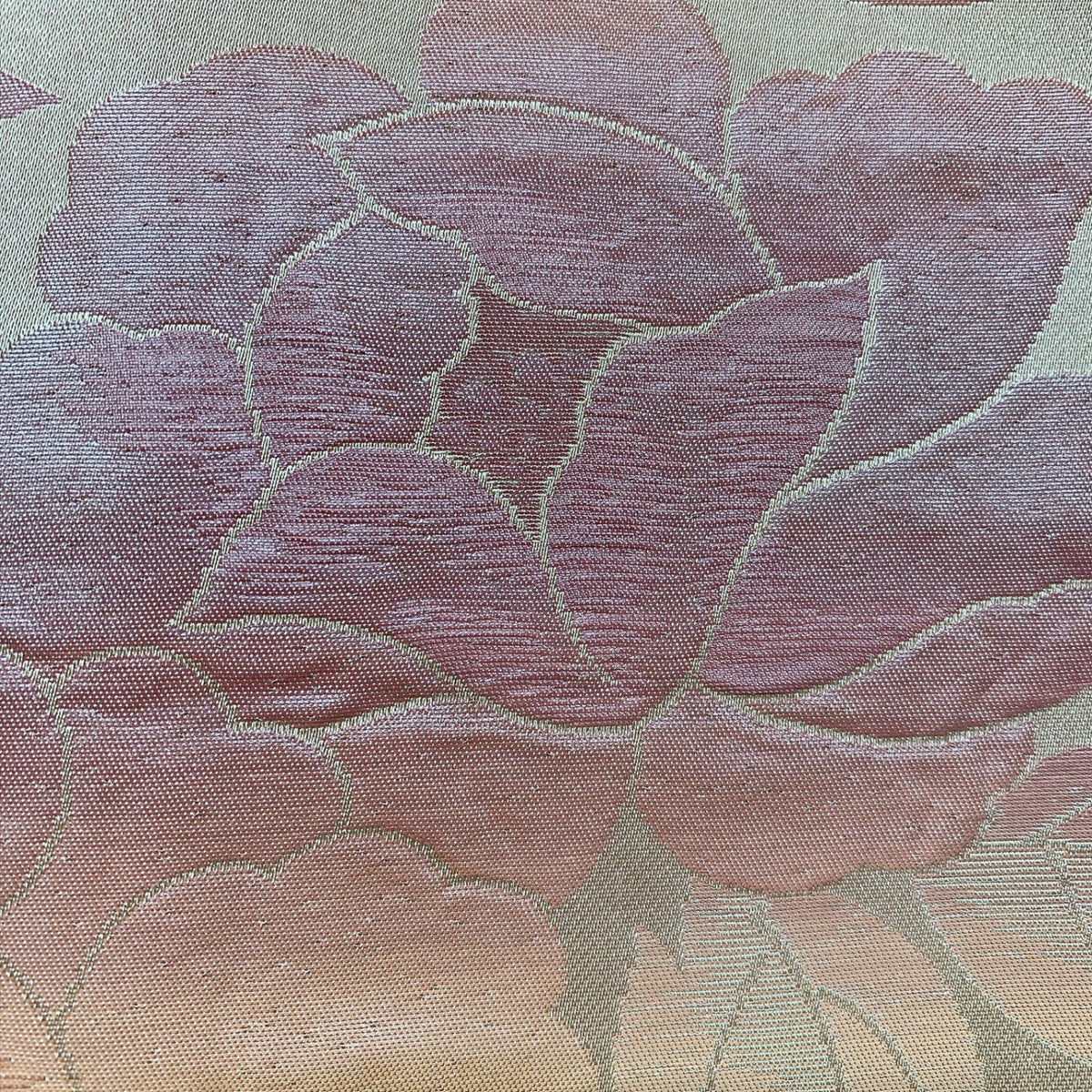 ［9405］名古屋帯 花唐草文様 九寸 正絹 着物