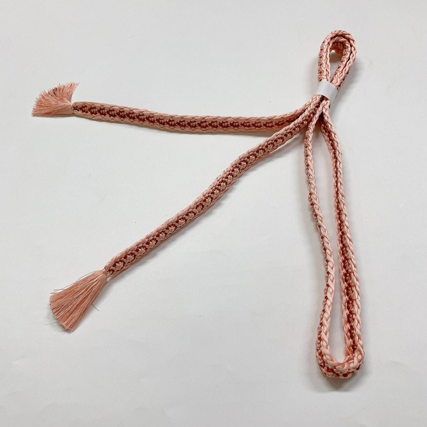［8688］帯締め 帯揚げ セット 草花露芝文様 ぼかし 正絹 着物 帯絞め