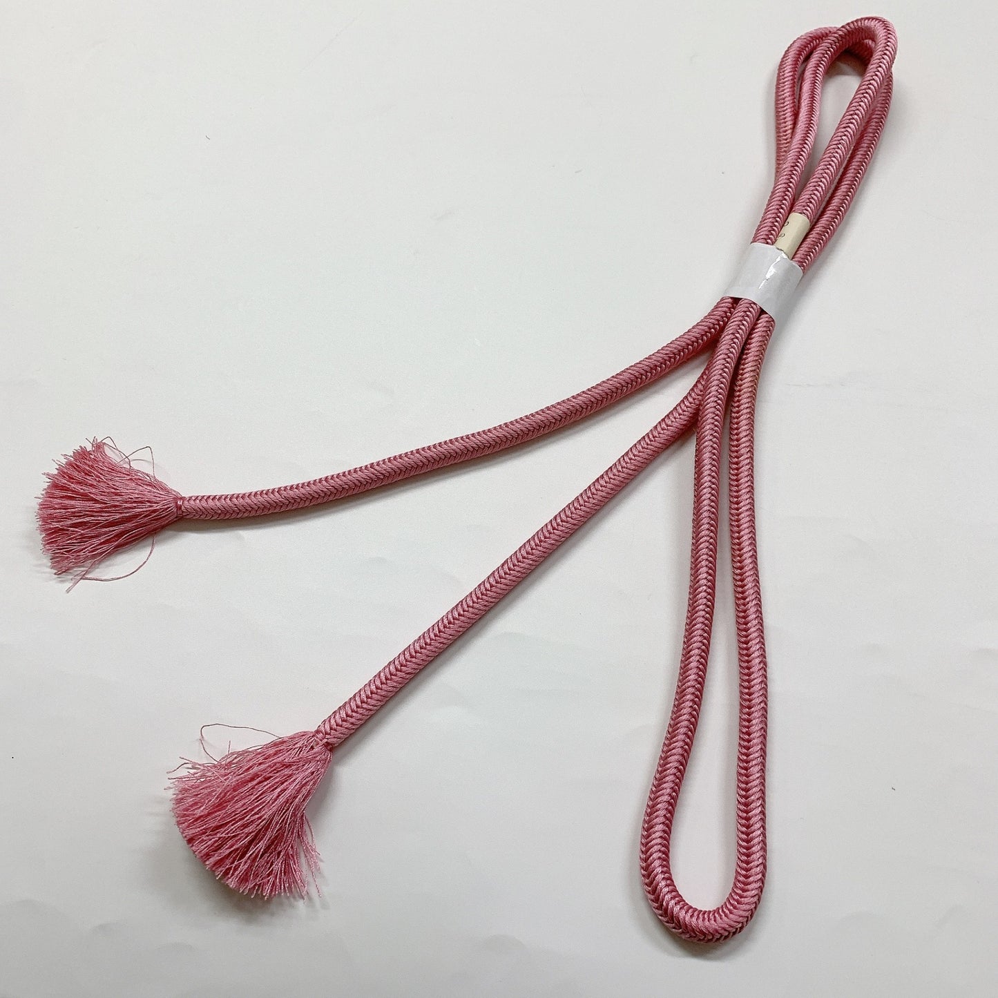 ［8422］帯締め 帯揚げ セット 花雪輪文様 縮緬 正絹 着物 帯絞め