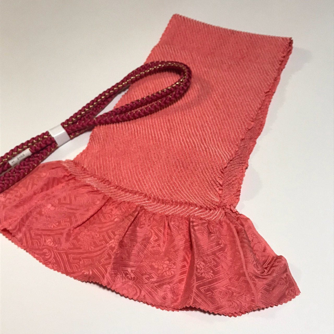 ［9938］帯締め 帯揚げ セット 美品 総絞り 金糸 正絹 着物 帯絞め 振袖 成人式