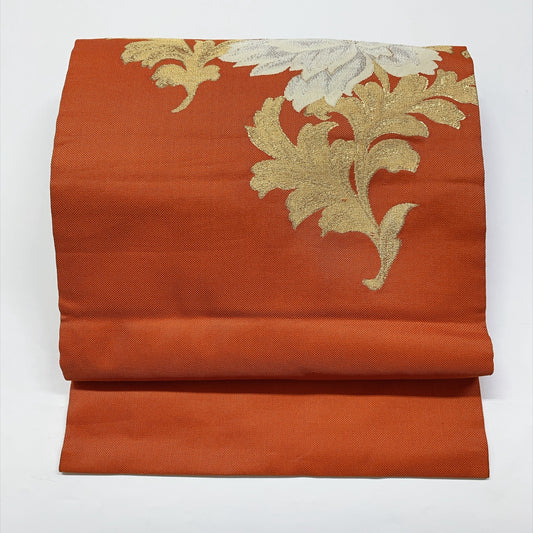 9361# Japanese Vintage Nagoya Obi Belt Kimono Fabric Silk Traditional