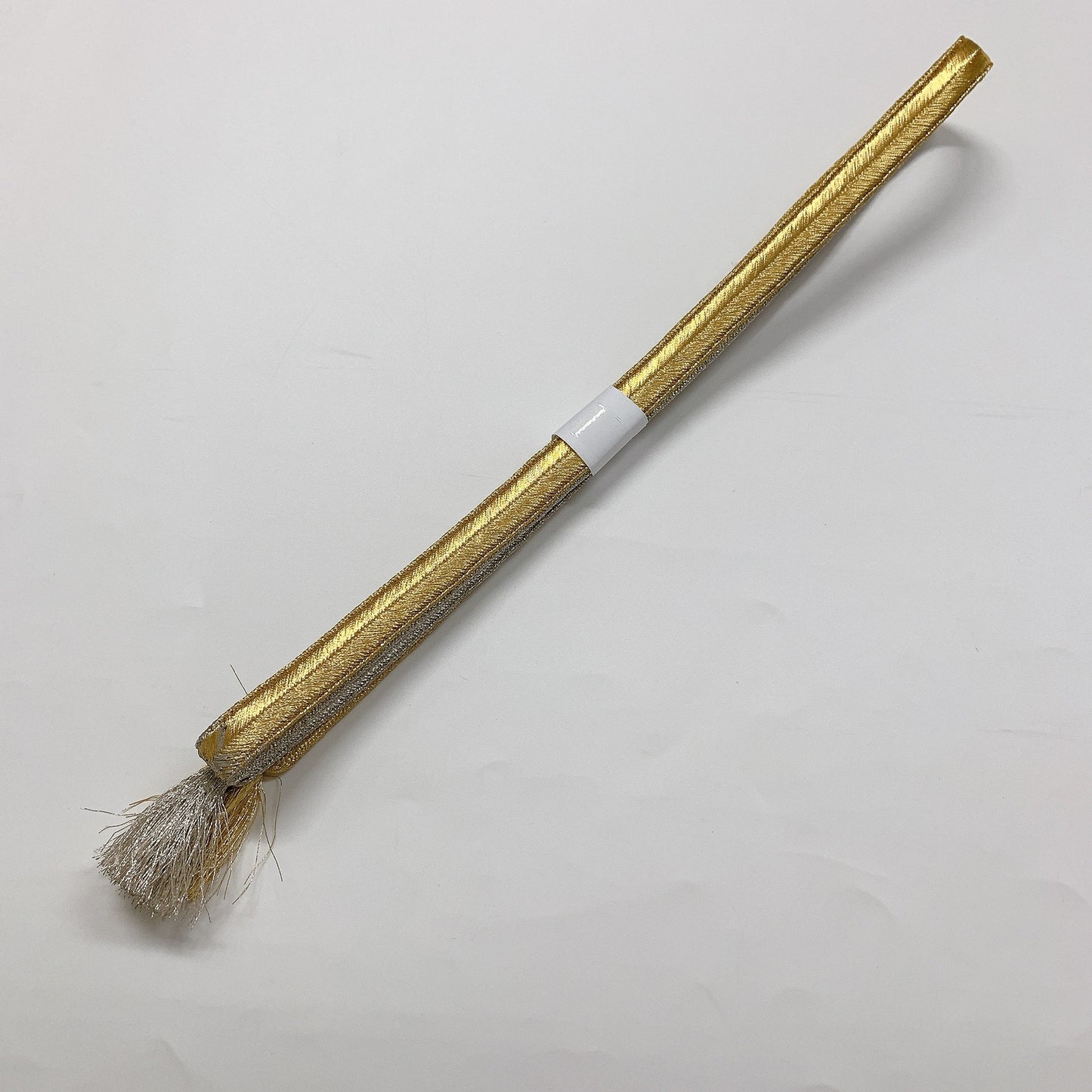 ［8631］帯締め 帯揚げ セット 枝花文様 金銀糸 正絹 着物 帯絞め
