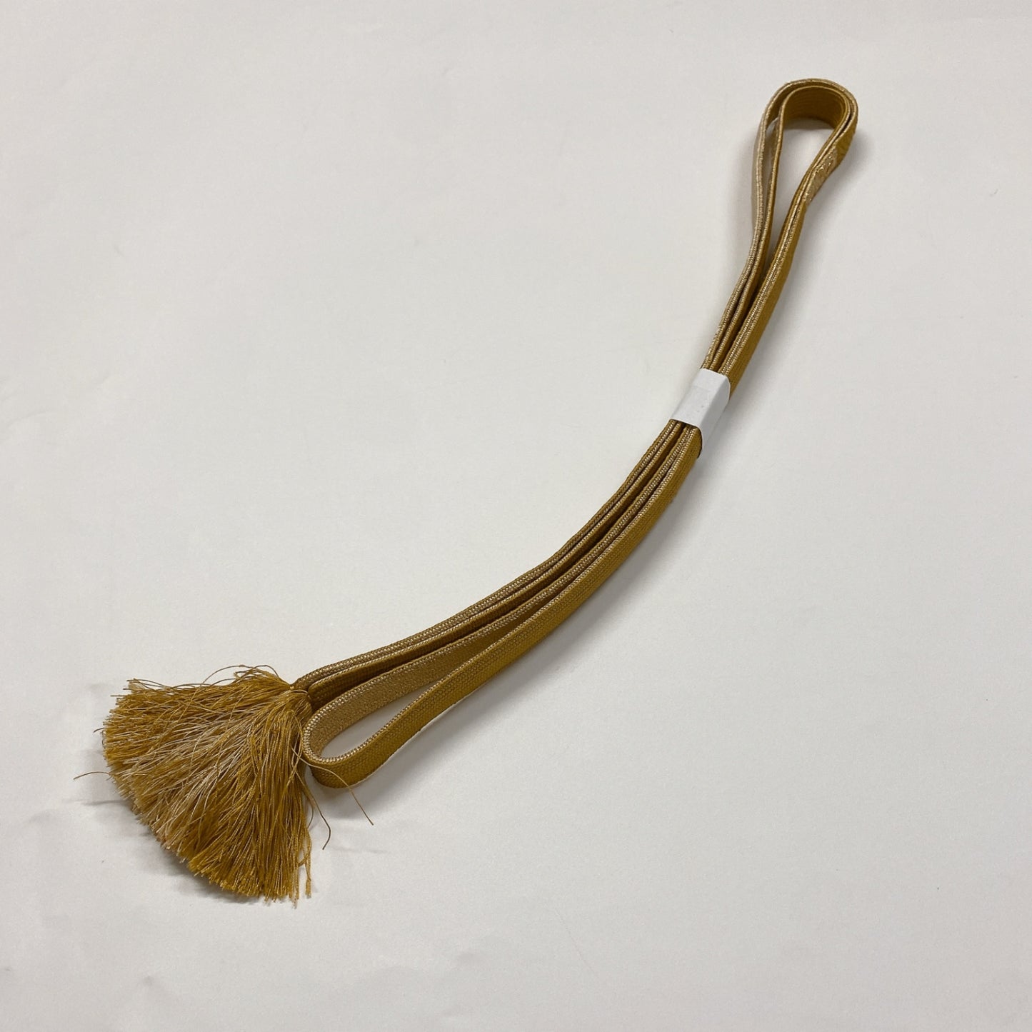 ［8347］帯締め 帯揚げ セット 草花霞文様 金糸 正絹 着物 帯絞め