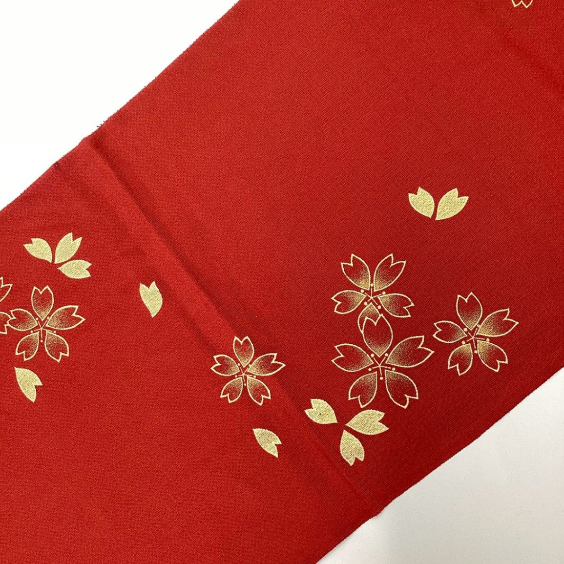 8229# Japanese Kimono Accessory Vintage Obiage and Obijime 2-piece Set Silk