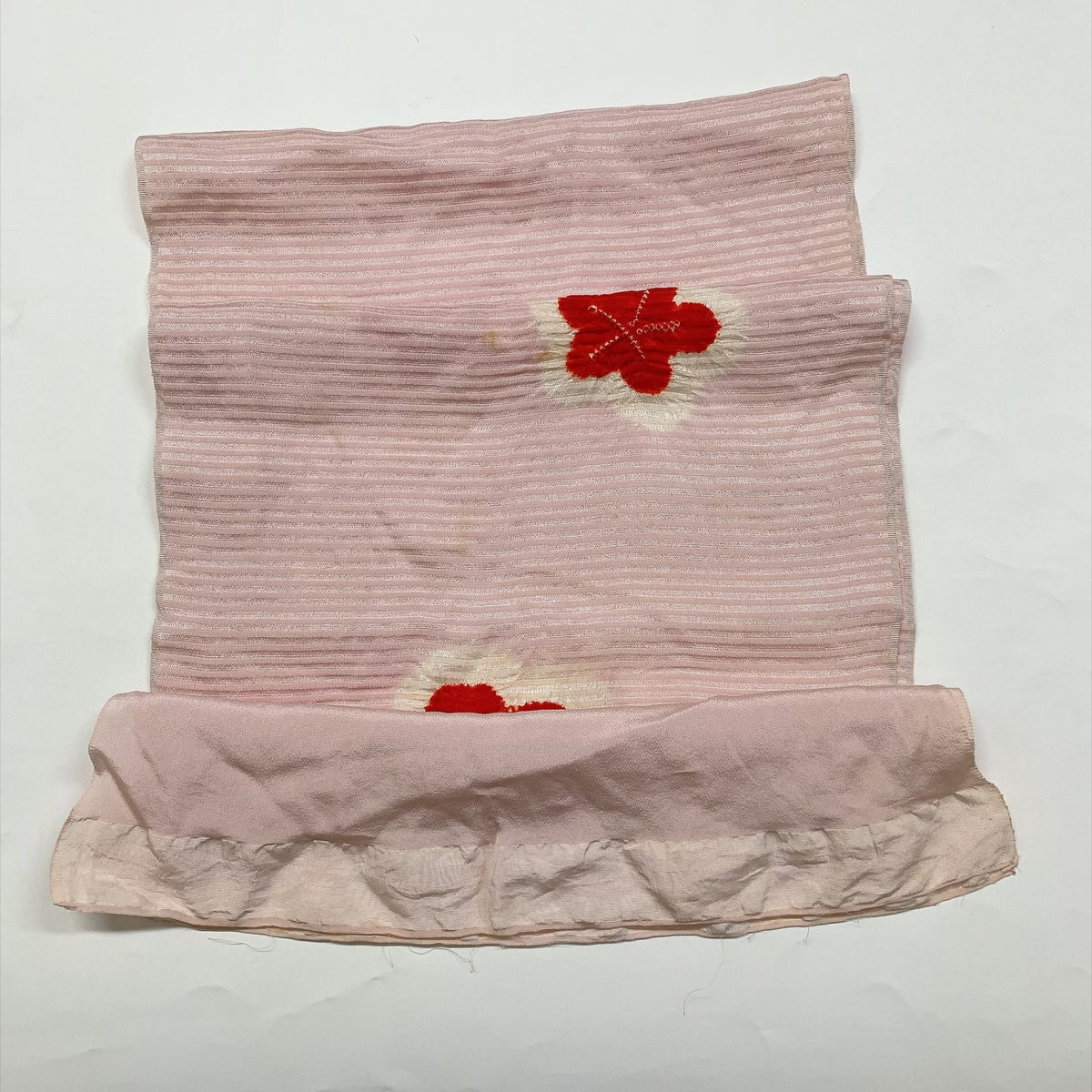 ［9887］帯締め 帯揚げ セット 花吉祥文様 絞り 正絹 着物 帯絞め
