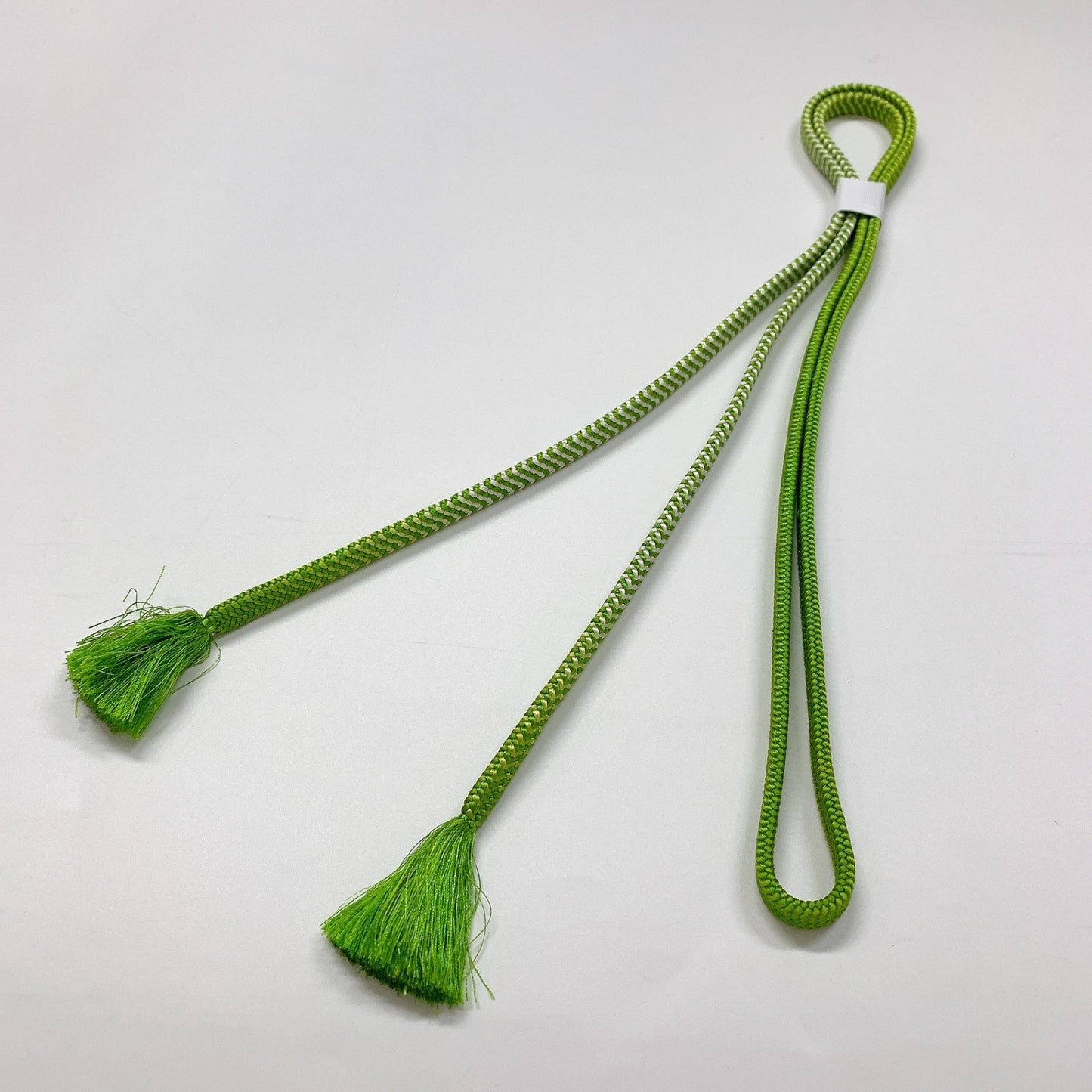 ［8734］帯締め 帯揚げ セット 色紙草花流水文様 金彩 ぼかし 正絹 着物 帯絞め