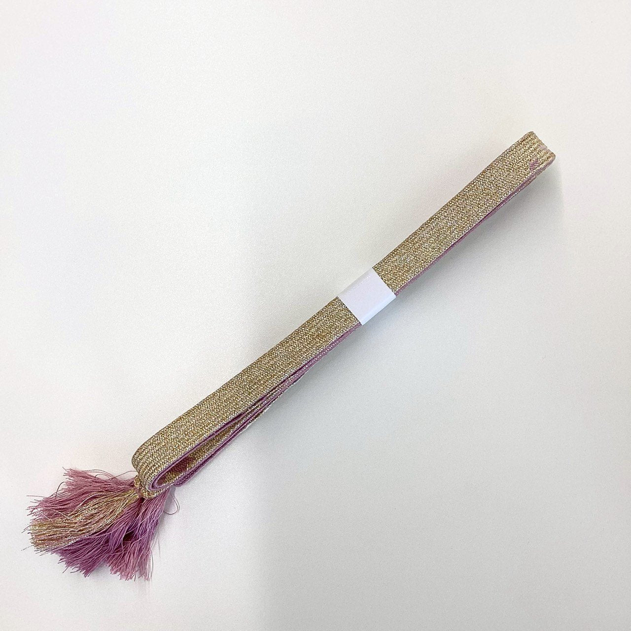 ［8516］帯締め 帯揚げ セット 無地感覚 金糸 縮緬 正絹 着物 帯絞め