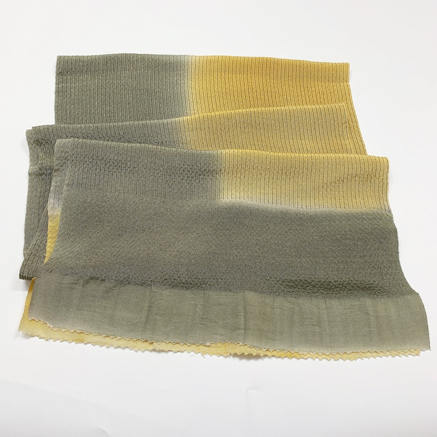 8059# Japanese Kimono Accessory Vintage Obiage and Obijime 2-piece Set Silk