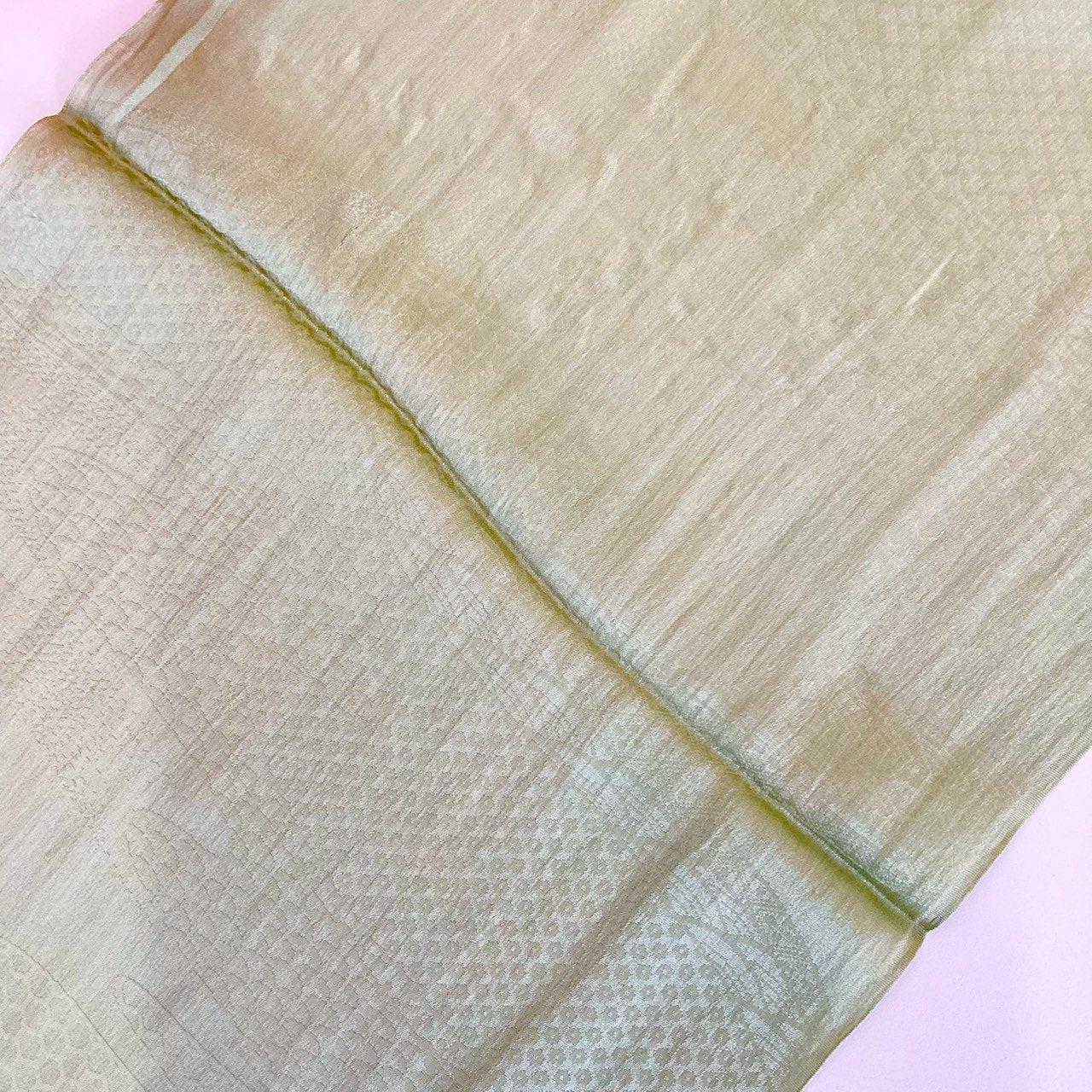 ［8547］帯締め 帯揚げ セット 流水吉祥文様 正絹 着物 帯絞め