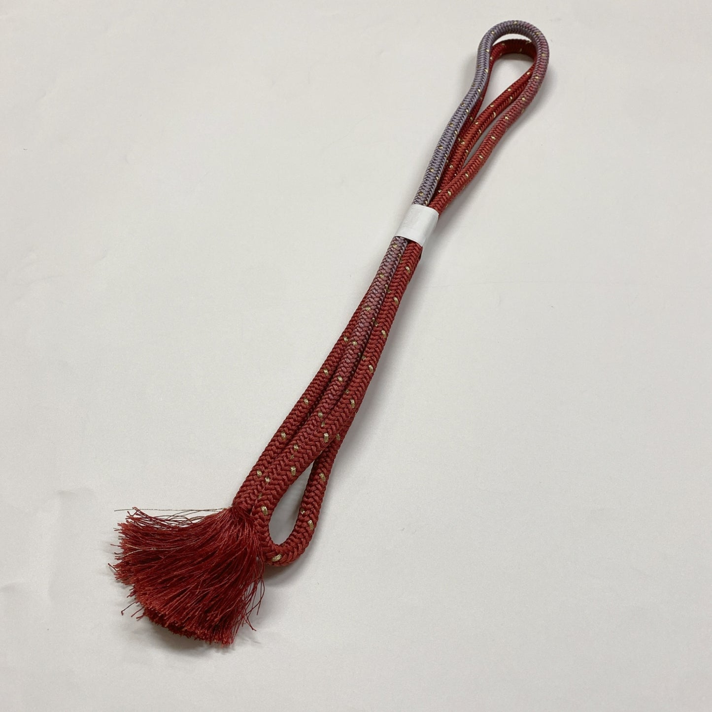 ［8342］帯締め 帯揚げ セット 洒落紐 縮緬 金糸 正絹 着物 帯絞め